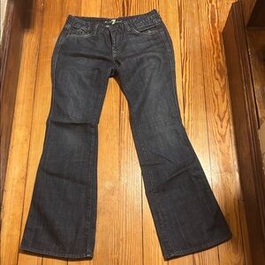 7 For All Mankind Cream A pocket jeans size 29 vintage Y2K like new!